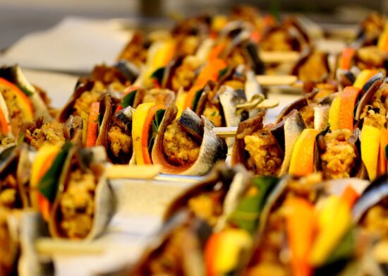 Sarde a beccafico, secondo piatto tipico di Palermo