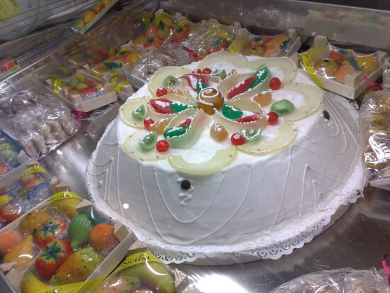 Fetta di cassata siciliana