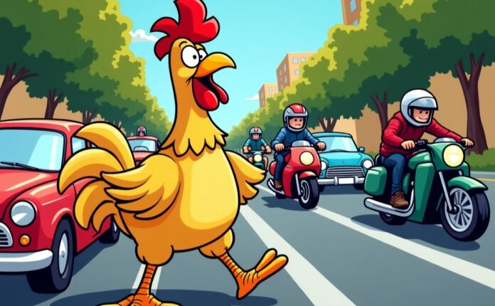 Chicken Road: il gioco del pollo tra TikTok, deepfake e truffa