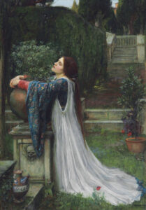 Isabella e il vaso di basilico, John William Waterhouse, 1907 – Collezione privata, Beverly Hills (Immagine di dominio pubblico, Wikimedia Commons - Fonte originale: Christie’s)