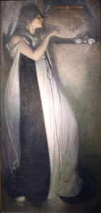 Isabella e il vaso di basilico, John White Alexander, 1897 – Museum of Fine Arts, Boston (Foto di John Covert)