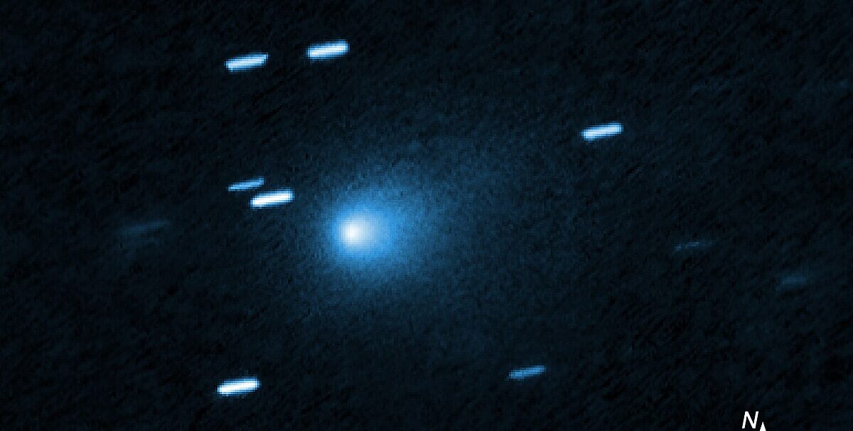 Cometa 3I/ATLAS, immagine ufficiale dei laboratori ESA/NASA