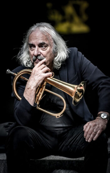 Il trombettista Enrico Rava