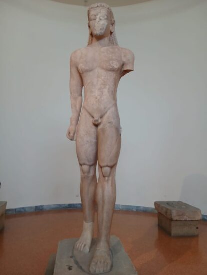 Il Kouros di Capo Sunio