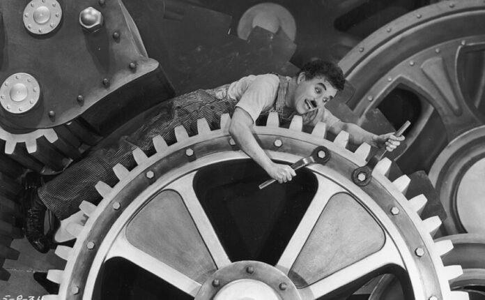 «Modern Times» di Charlie Chaplin
