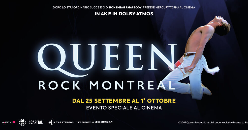 Queen. Rock Montréal: il film-concerto