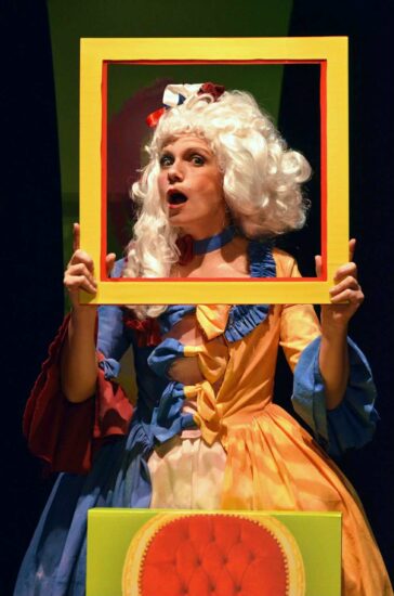 Foto di scena dello spettacolo Regine Sorelle, nella stagione 25-26 del Teatro TRAM