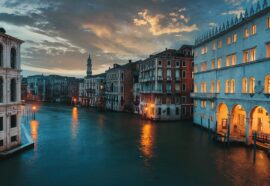 Venezia costruita sull'acqua