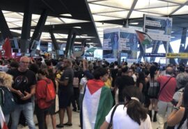 Sciopero per la Palestina: occupata la stazione di Napoli