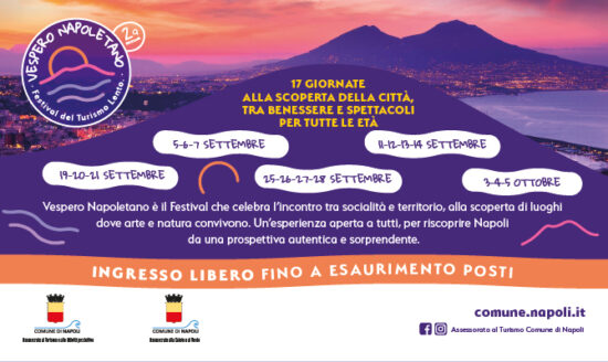 Locandina Vespero Napoletano - Festival del Turismo Lento