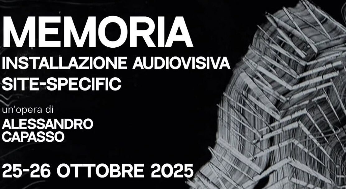 Memoria: un'esperienza audiovisiva di Grooves Art Gallery