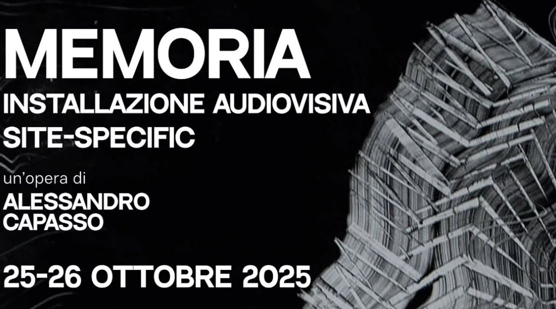 Memoria: un'esperienza audiovisiva di Grooves Art Gallery
