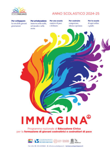 Marcia della Pace, Copertina "Immagina"