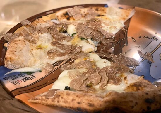Enzo Coccia - pizza per la serata "Pizza, una questione di famiglia"