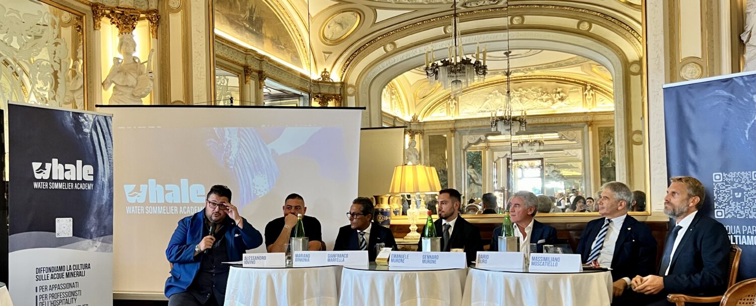 Whale Academy: la presentazione al Gran Caffè Gambrinus
