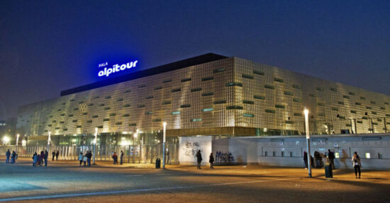 L'Inalpi Arena di Torino, sede attuale delle ATP Finals