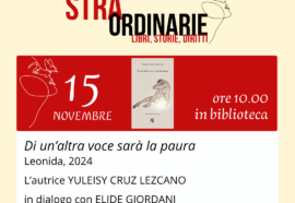 Di un’altra voce sarà la paura, Yuleisy Cruz Lezcano a Cervia
