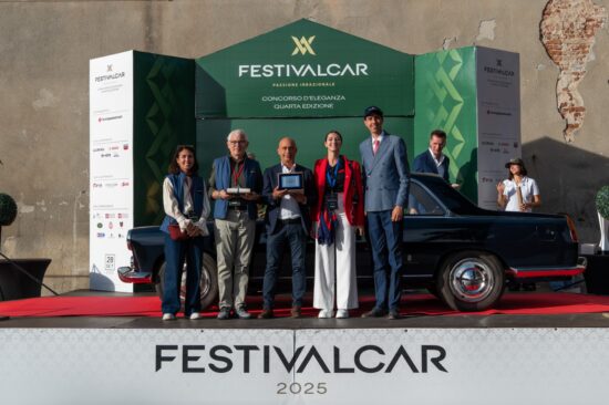 Linda Villano durante l'edizione del Festival Car 2025. 