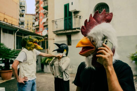 Foto in maschera dell'Associazione Culturale Ianus