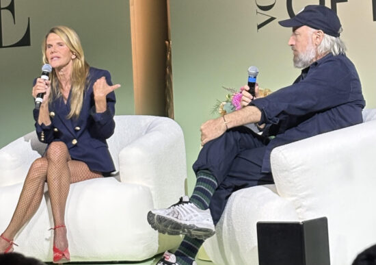 Anna Dello Russo e Luke Leitch al Vogue Forces of Fashion 2025