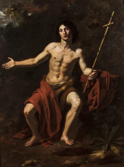Nicolas Regnier, San Giovanni Battist, Collezione Fondazione Roma - Ufficio Stampa