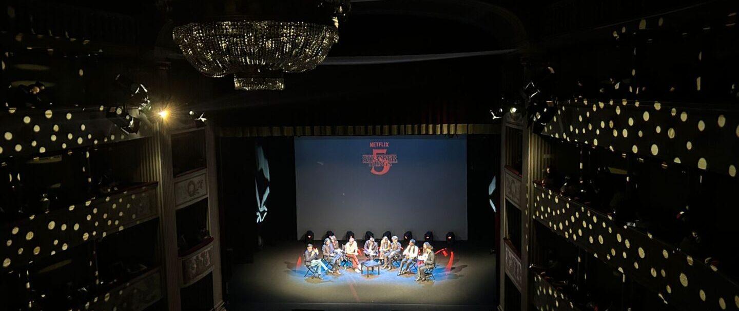 Il cast di Stranger Thinghs al Lucca Comics - Teatro del Giglio