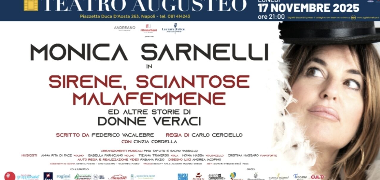 Monica Sarnelli Sirene sciantose e malafemmene