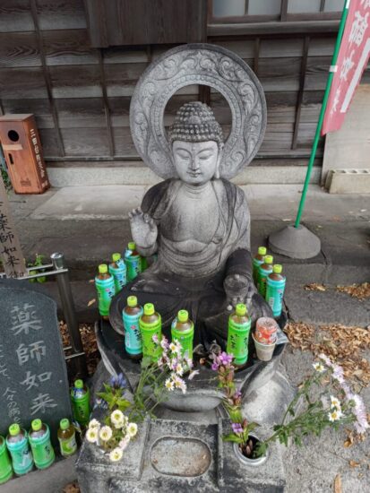 Statue buddiste: i 4 Nyōrai del pantheon buddista giapponese