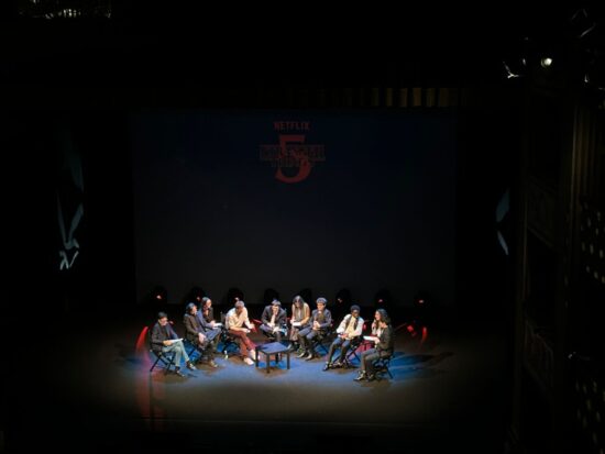 Il cast di Stranger Things al Teatro del Giglio