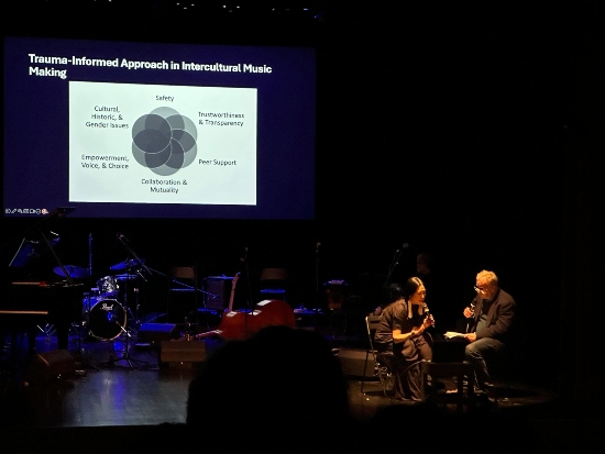 Sunny Kim in una lezione concerto al Teatro Ateneo