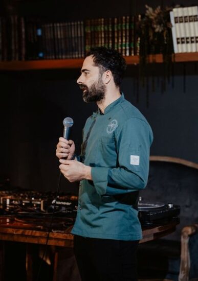 Il bartender Mirko Lamagna