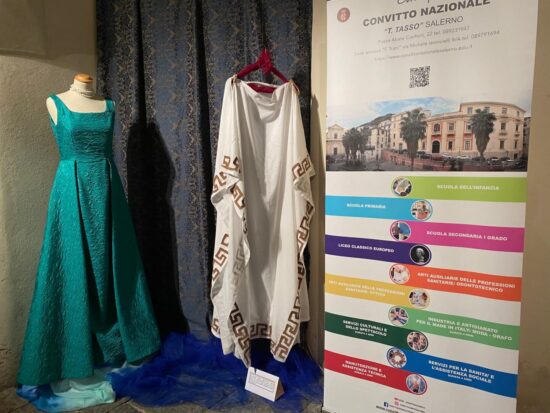 Peplo esposto alla mostra Ritorno ai Mercanti