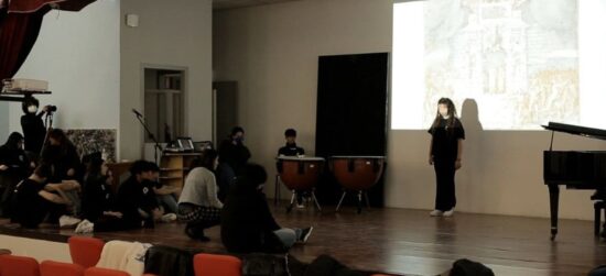 Silvia Corsi in "Dante ad Alta Voce per ragazzi"