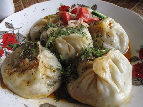 Manty ravioli cucina turkmena