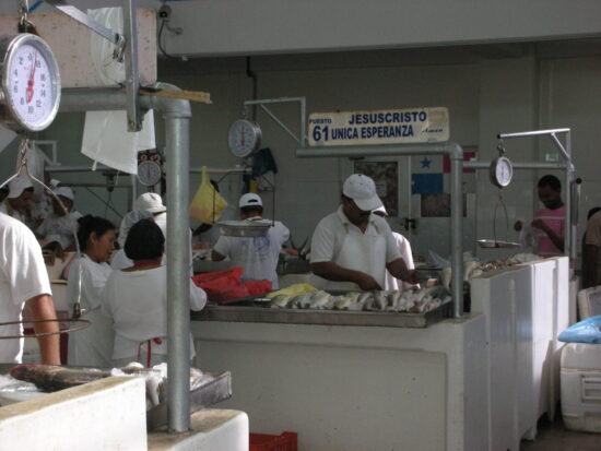 Ingresso del Mercado de Mariscos a Panama City