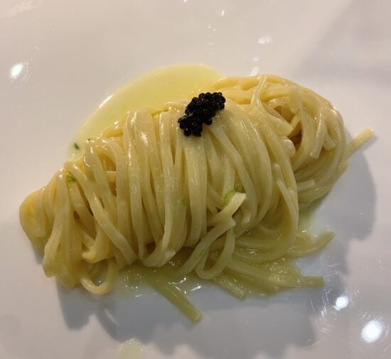 Cantabrico e Limone primo piatto