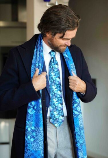 Dettaglio cravatta Silvio Fiorello