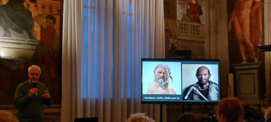 Ricostruzione di Ötzi pelle scura