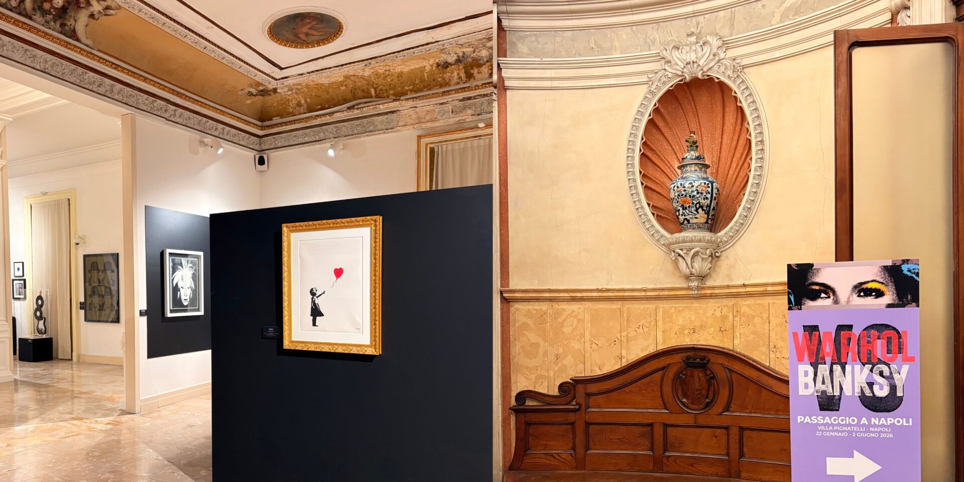 Ingresso mostra Villa Pignatelli