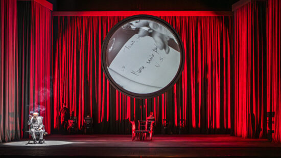 Scenografia della Coscienza di Zeno (foto di Simone Di Luca)