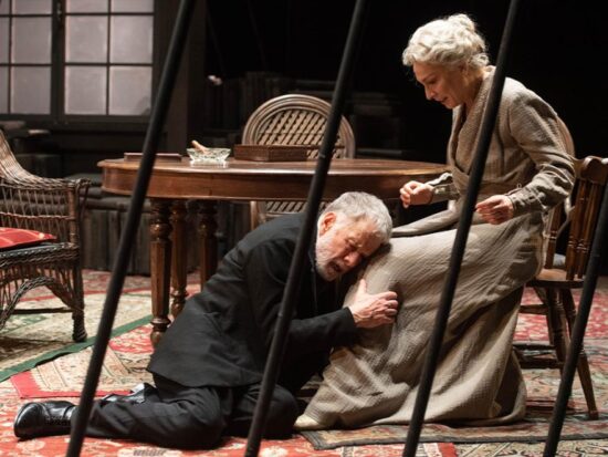 Gabriele Lavia e Federica Di Martino ( foto di Tomasso Lepera)