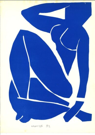 opera Nu Bleu di Henri Matisse