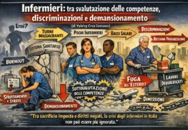 Infermieri, tra svalutazione delle competenze, discriminazioni e demansionamento