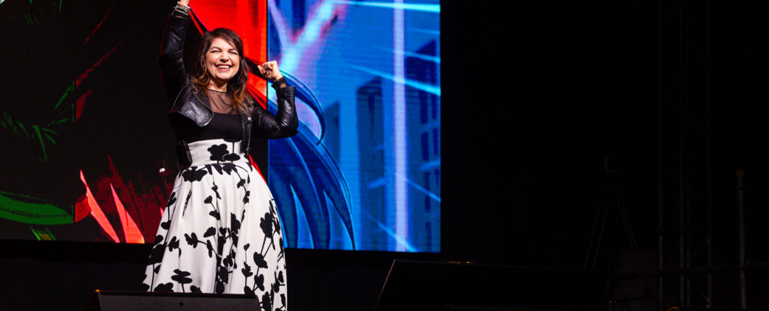 Cristina D'Avena al Gigacon