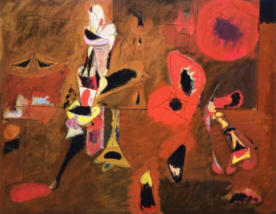 Dipinto Agony di Arshile Gorky
