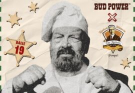 Bud Spencer ispira il Pizzone speciale da L’Antica Pizzeria Da Michele Pompei