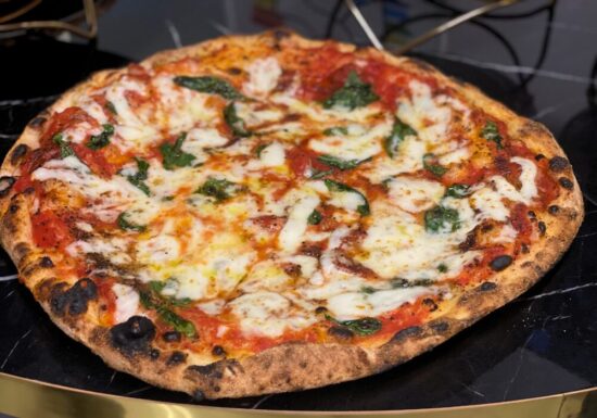 Margherita provola e pepe a ruota di carro de I Fontana