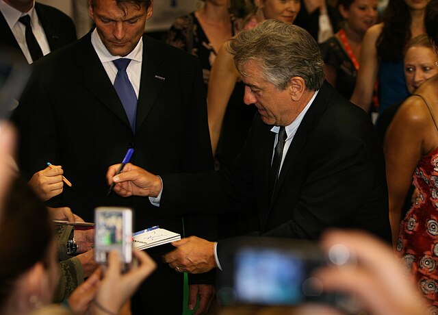 Celebrità internazionali con origini italiane: Robert De Niro al 43° Festival Internazionale del Cinema di Karlovy Vary