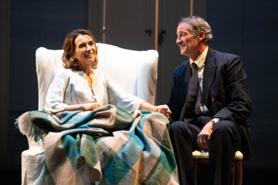 Rosa Priore e Peppino Priore interpretati da Teresa Saponangelo e Claudio Di Palma