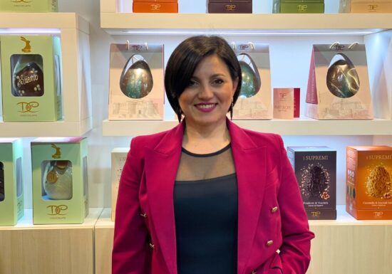 Antonella Grimaldi co-founder DC Cioccolato presenta Partenope